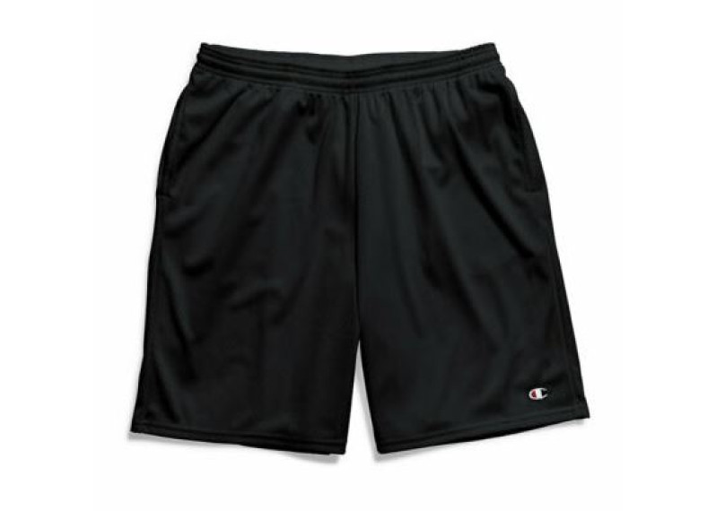 Champion jersey shorts with pocket-black-size M